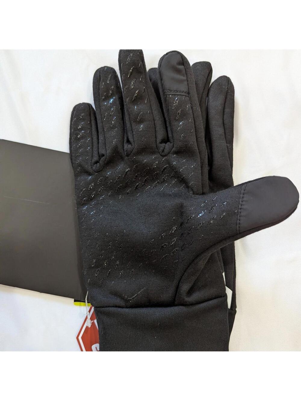 Nike Academy HyperWarm Gloves XL Black/White Windstopper NWT Soccer Football XL - Picture 6 of 6